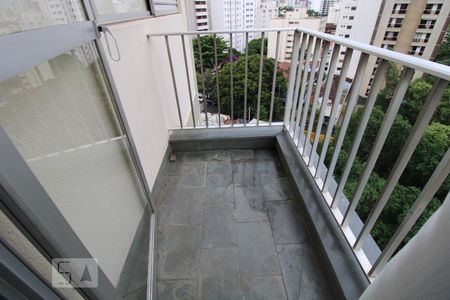 Apartamento para alugar com 55m², 1 quarto e 1 vagaSacada da Sala