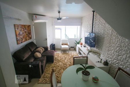 Sala de casa de condomínio à venda com 3 quartos, 116m² em Pechincha, Rio de Janeiro