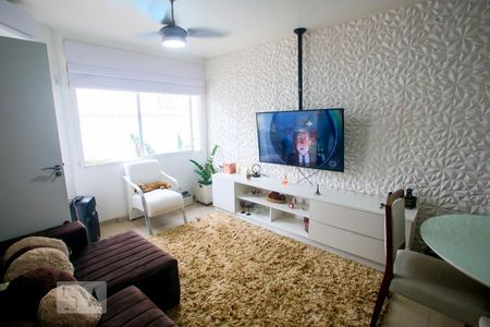 Sala de casa de condomínio à venda com 3 quartos, 116m² em Pechincha, Rio de Janeiro