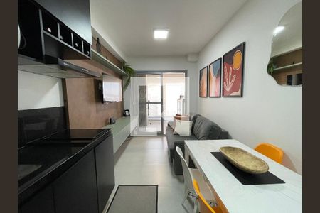 Sala de apartamento à venda com 1 quarto, 37m² em Butantã, São Paulo