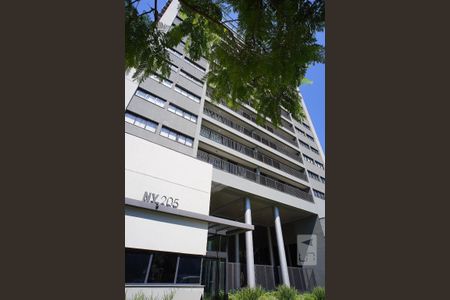 Studio à venda com 40m², 1 quarto e 1 vagaFachada do bloco