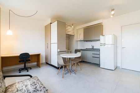 Sala de apartamento para alugar com 1 quarto, 34m² em Vila Paulista, São Paulo