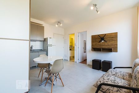 Sala de apartamento para alugar com 1 quarto, 34m² em Vila Paulista, São Paulo
