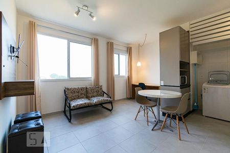 Sala de apartamento para alugar com 1 quarto, 34m² em Vila Paulista, São Paulo