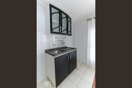 Cozinha de kitnet/studio para alugar com 1 quarto, 34m² em Jabaquara, São Paulo