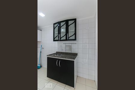 Cozinha de kitnet/studio para alugar com 1 quarto, 34m² em Jabaquara, São Paulo