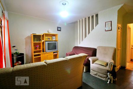 Sala de casa à venda com 2 quartos, 110m² em Vila Lutécia, Santo André