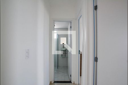 Corredor de apartamento para alugar com 2 quartos, 50m² em Vila Scarpelli, Santo André