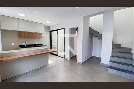 Sala - Sala de Jantar  de casa à venda com 2 quartos, 62m² em Utinga, Santo André