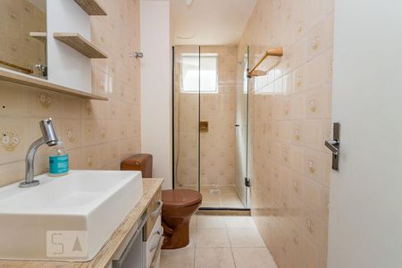 Banheiro de apartamento para alugar com 1 quarto, 45m² em Cidade Baixa, Porto Alegre