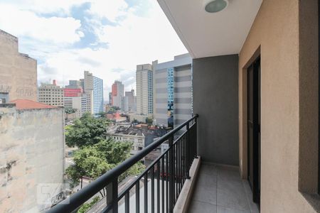 Studio para alugar com 38m², 1 quarto e sem vagaVaranda