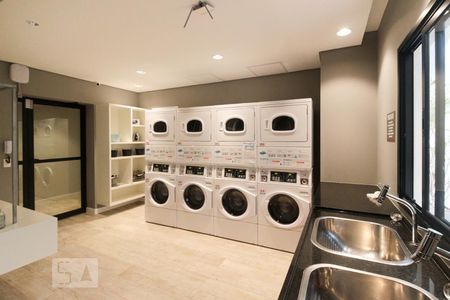 Studio para alugar com 38m², 1 quarto e sem vagaLavanderia