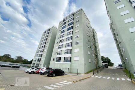 Fachada do bloco de apartamento para alugar com 2 quartos, 66m² em Rondônia, Novo Hamburgo