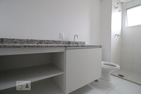 Banheiro da suíte de apartamento para alugar com 2 quartos, 66m² em Vila Gertrudes, São Paulo