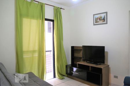 Detalhe Salasa de apartamento para alugar com 1 quarto, 50m² em Tupi, Praia Grande