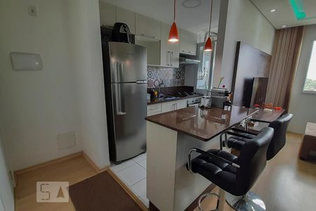 Cozinha de apartamento para alugar com 2 quartos, 45m² em Jardim Ibitirama, São Paulo