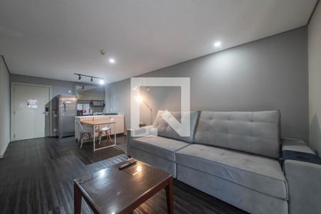 Sala de apartamento para alugar com 1 quarto, 55m² em Cidade Monções, São Paulo