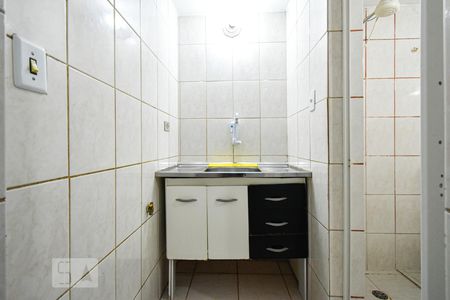Cozinha de kitnet/studio à venda com 1 quarto, 31m² em Bela Vista, São Paulo