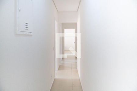 Corredor de apartamento para alugar com 3 quartos, 103m² em Balneario Cidade Atlantica, Guarujá
