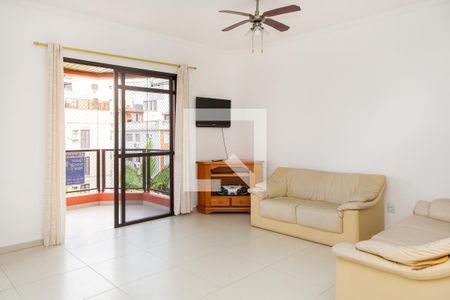 Sala de apartamento para alugar com 3 quartos, 103m² em Balneario Cidade Atlantica, Guarujá