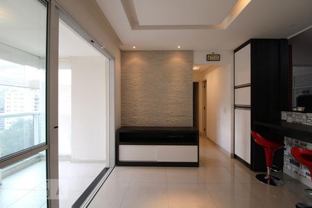Sala de apartamento para alugar com 2 quartos, 70m² em Cidade Monções, São Paulo