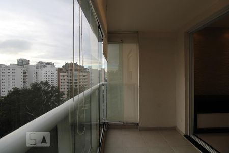 varanda de apartamento para alugar com 2 quartos, 70m² em Cidade Monções, São Paulo