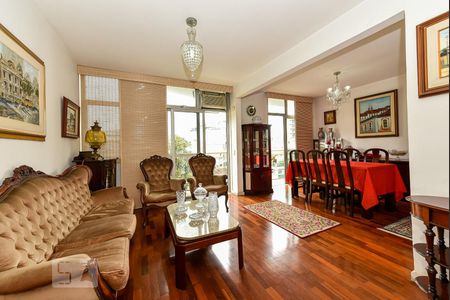 Sala de apartamento à venda com 2 quartos, 126m² em Lagoa, Rio de Janeiro