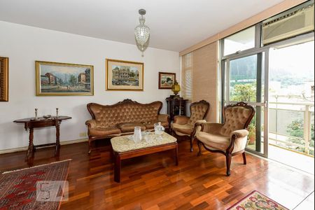 Sala de apartamento à venda com 2 quartos, 126m² em Lagoa, Rio de Janeiro