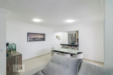 Sala de apartamento para alugar com 2 quartos, 67m² em Vila Valparaíso, Santo André