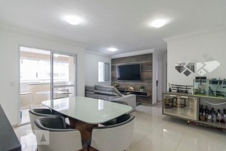 Sala de apartamento para alugar com 2 quartos, 67m² em Vila Valparaíso, Santo André
