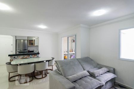 Sala de apartamento para alugar com 2 quartos, 67m² em Vila Valparaíso, Santo André