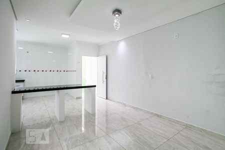 Sala de casa para alugar com 2 quartos, 90m² em Campestre, Santo André