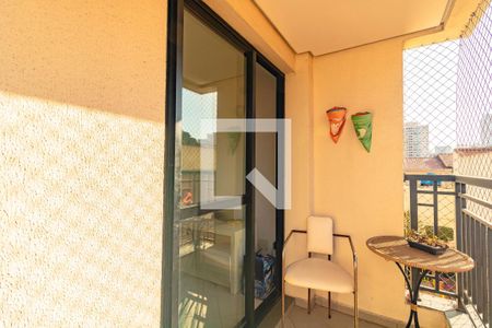 Varanda de apartamento à venda com 2 quartos, 59m² em Chácara Inglesa, São Paulo
