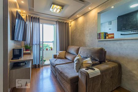 Sala de apartamento à venda com 2 quartos, 50m² em Utinga, Santo André