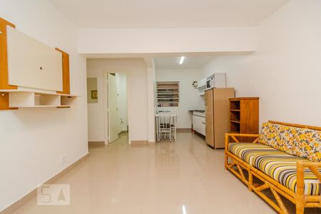 Studio à venda com 30m², 1 quarto e sem vagaSala/Quarto