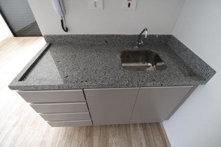 Studio à venda com 20m², 1 quarto e 1 vagaDetalhe da cozinha - Pia 