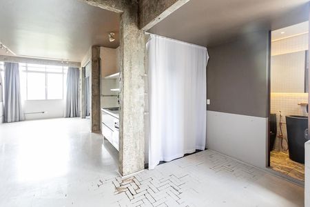 Sala de apartamento à venda com 1 quarto, 78m² em Cerqueira César, São Paulo