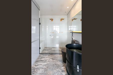 Apartamento à venda com 78m², 1 quarto e sem vagaBanheiro da Suite