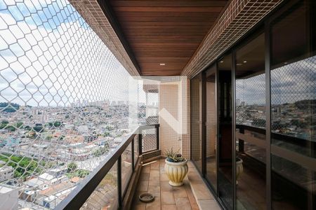 Varanda de apartamento para alugar com 4 quartos, 190m² em Rudge Ramos, São Bernardo do Campo