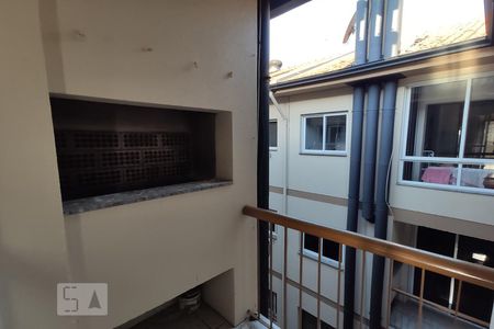 Sacada com Churrasqueira de apartamento à venda com 2 quartos, 53m² em Rio dos Sinos, São Leopoldo