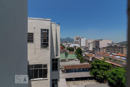 Vista da Sala de apartamento para alugar com 2 quartos, 76m² em Estácio, Rio de Janeiro