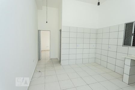 Sala e cozinha integrados de casa para alugar com 1 quarto, 52m² em Vila Santa Maria, São Paulo