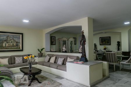 Sala de apartamento para alugar com 5 quartos, 300m² em Boqueirão, Santos