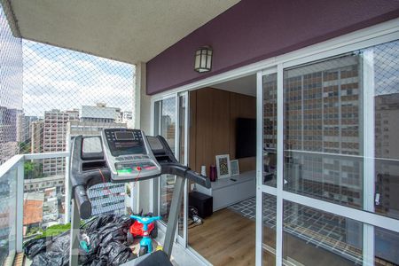 Varanda da Sala de apartamento para alugar com 3 quartos, 180m² em Itaim Bibi, São Paulo