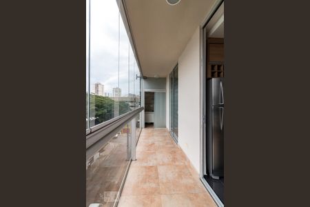 Studio para alugar com 38m², 1 quarto e 1 vagaVaranda