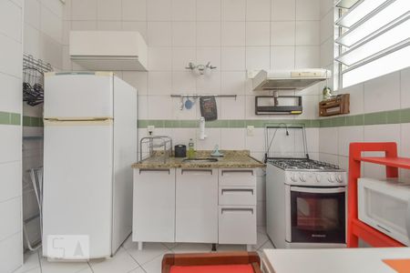 Cozinha de kitnet/studio à venda com 1 quarto, 29m² em República, São Paulo