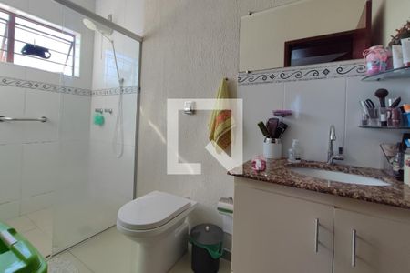 Banheiro da Suíte de casa à venda com 3 quartos, 154m² em Parque Via Norte, Campinas