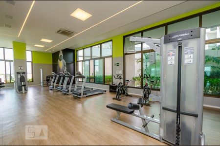 Apartamento para alugar com 53m², 1 quarto e 2 vagasÁrea comum - Academia