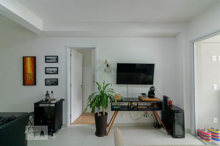 Sala de Apartamento com 1 quarto, 52m² Moema