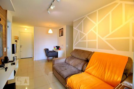 Sala de apartamento à venda com 3 quartos, 70m² em Campestre, Santo André